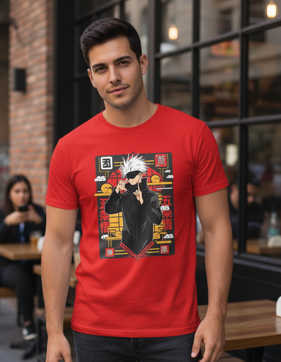 Remera: Satoru Gojo Memoestampados - Imagen 16