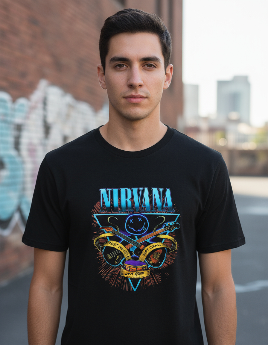 Remera: Nirvana 5 Memoestampados - Imagen 3