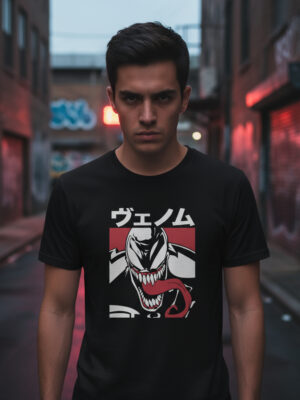 Remera: Venom 02 Memoestampados