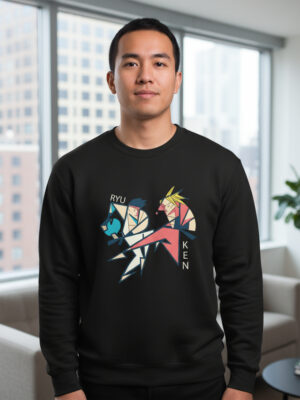 Buzo Ryu Vs Ken Art Memoestampados