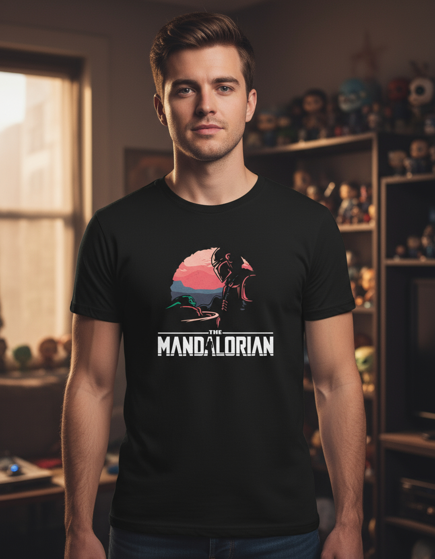 Remera: The Mandalorian 02 Memoestampados