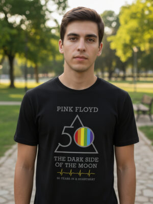 Remera: Pink Floyd 50 Años Memoestampados