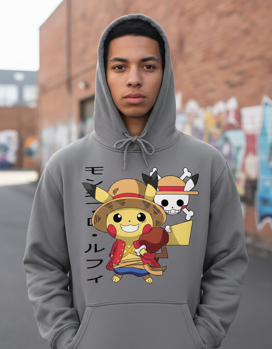 Canguro Luffy Picachu Memoestampados - Imagen 5