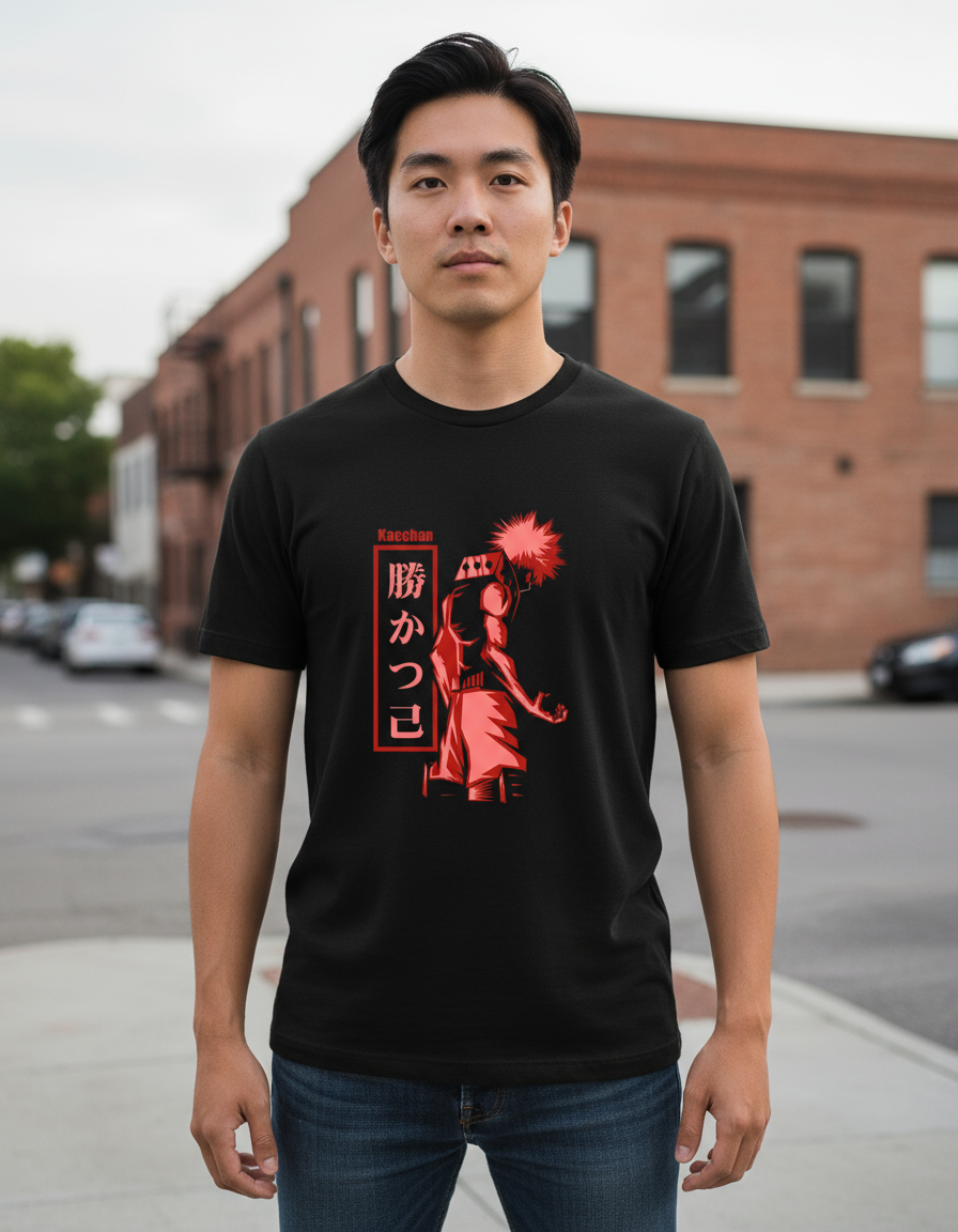 Remera: Kacchan Hero Academy Memoestampados