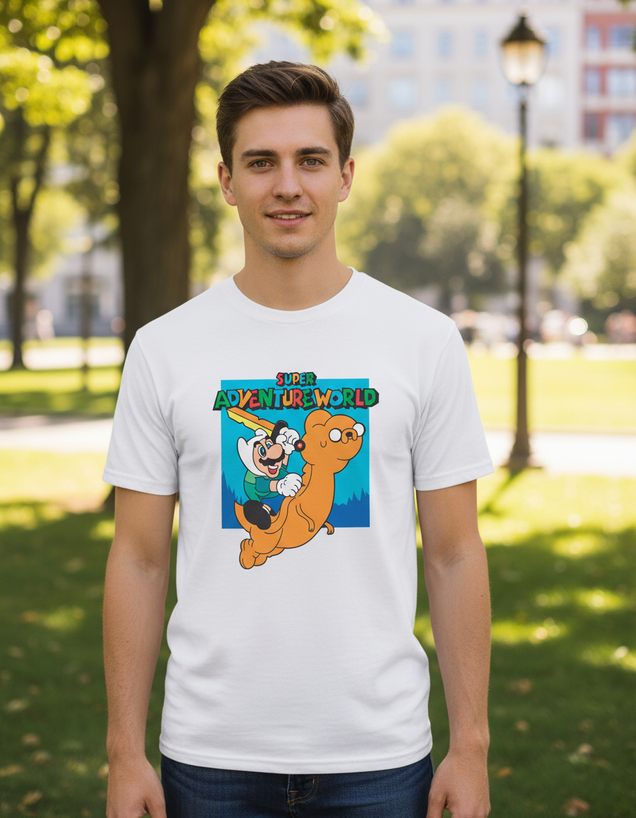 Remera: Super Adventureworld Memoestampados - Imagen 21