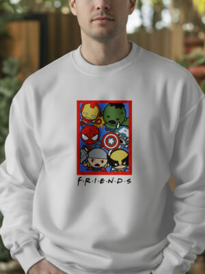 Buzo Friends Avengers Memoestampados