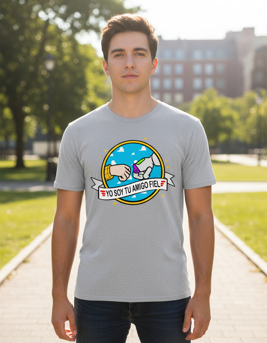 Remera: Yo Soy Tu Amigo Fiel Memoestampados - Imagen 13