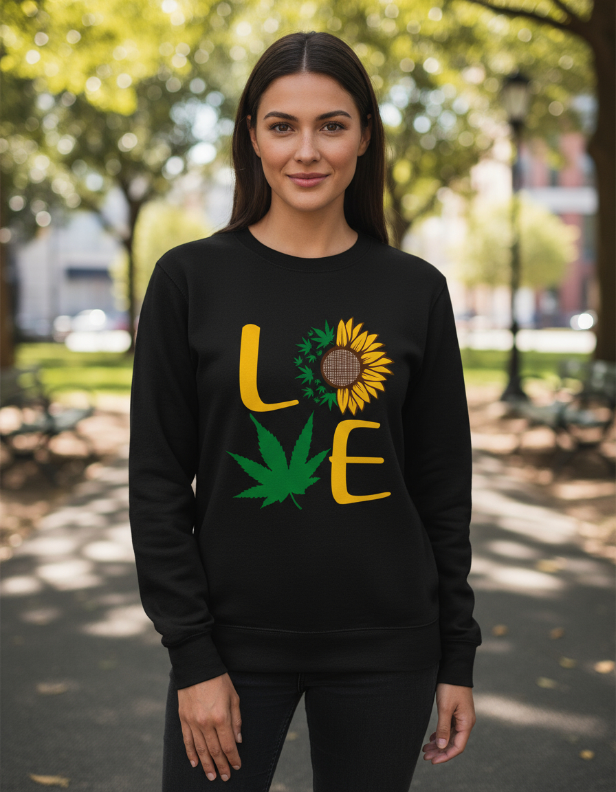 Buzo Love 420 Memoestampados