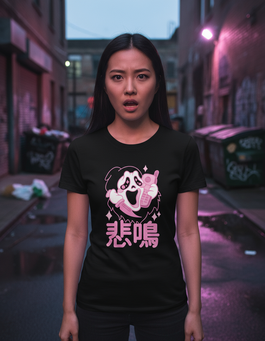 Remera: Scream Kawai Memoestampados - Imagen 3
