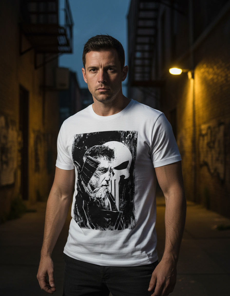 Remera: Punisher 01 Memoestampados - Imagen 6