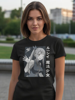 Remera: Lucy Heartfillia Memoestampados