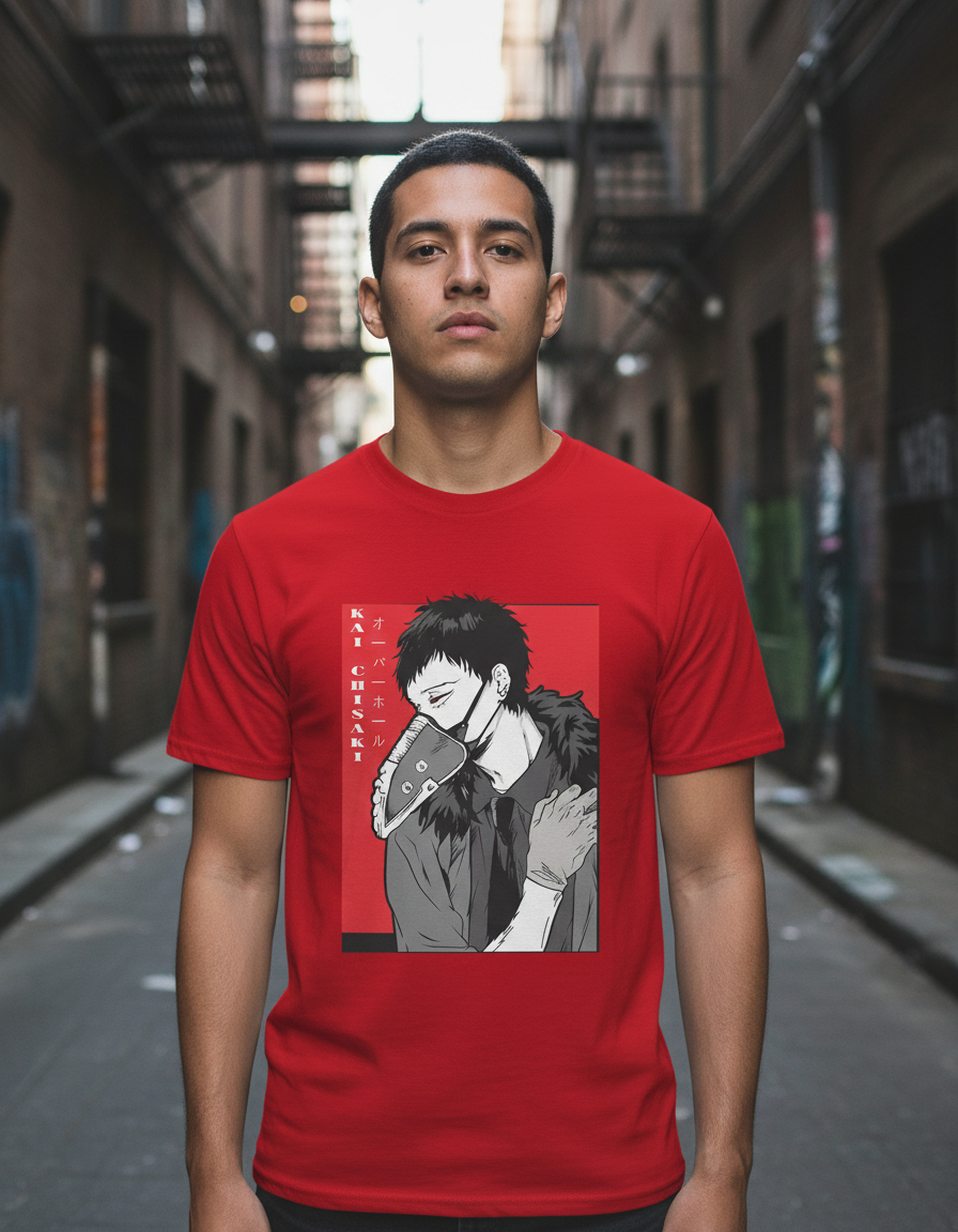 Remera: Kai Chisaki Anime Memoestampados - Imagen 5