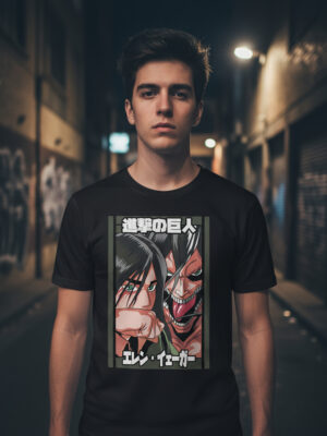 Remera: Eren Snk Memoestampados