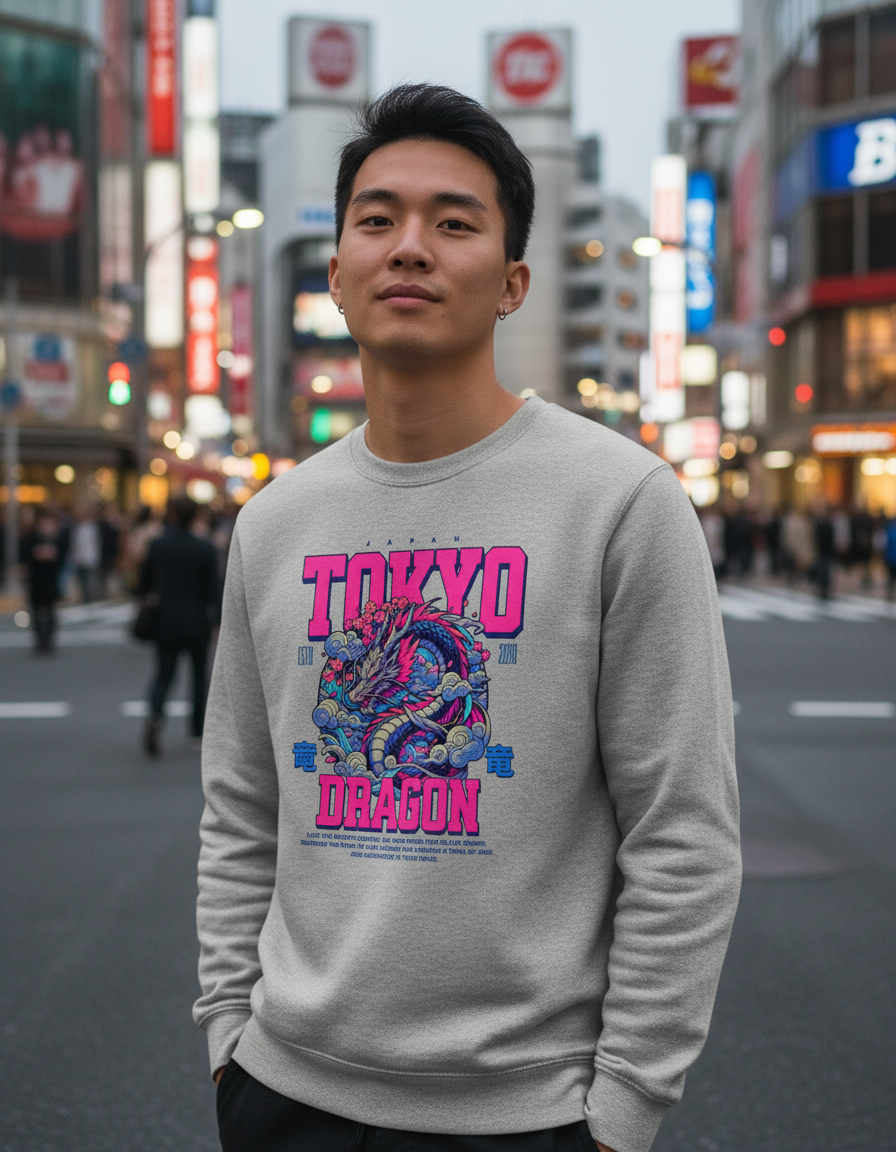 Buzo Tokyo Dragon Memoestampados