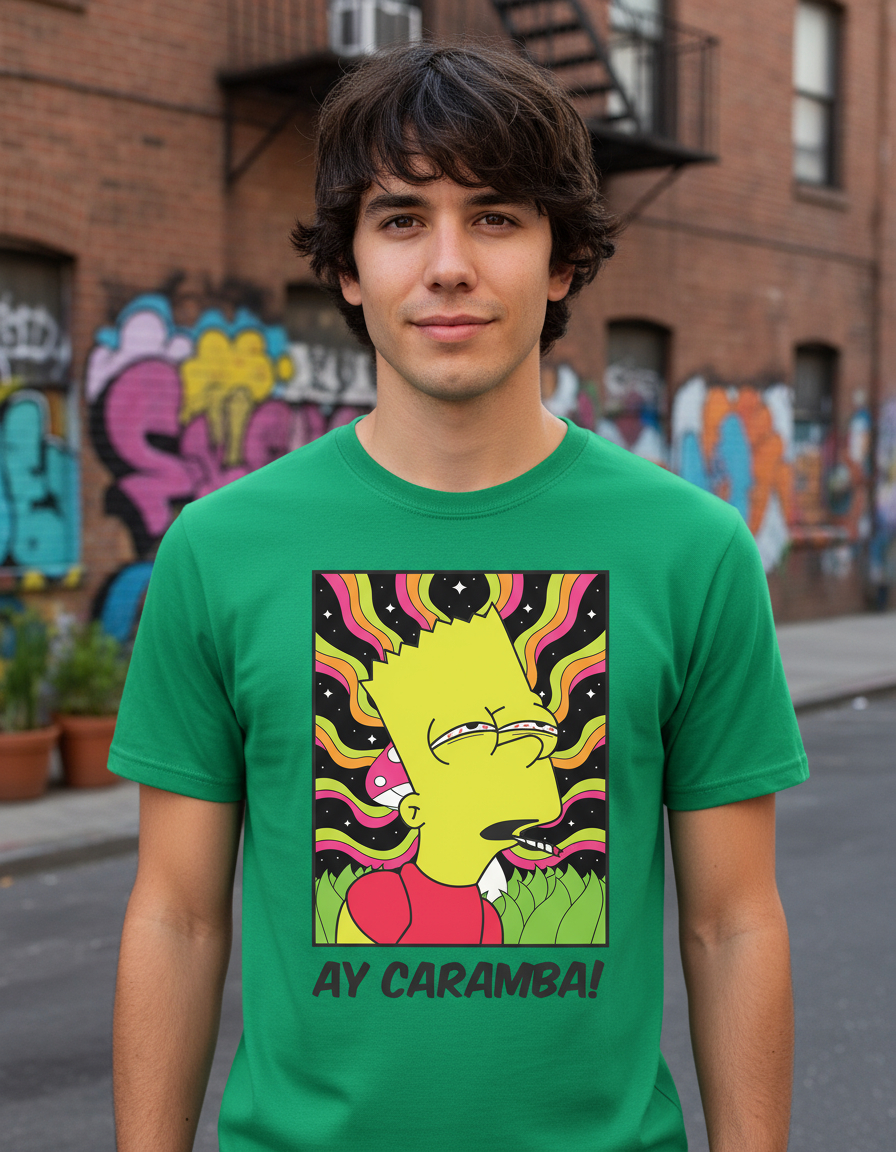 Remera: Bart Ay Caramba 02 Memoestampados - Imagen 19