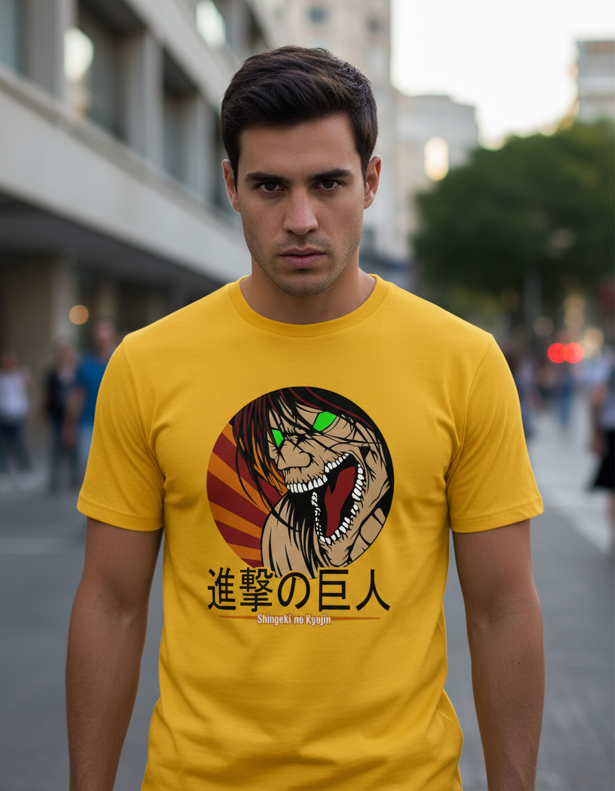 Remera: Shingeki No Kyojin 02 Memoestampados - Imagen 4