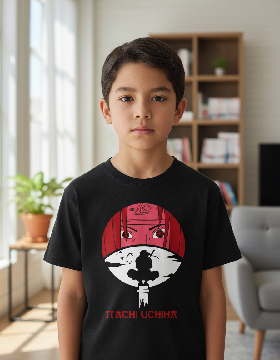 Remera: Itachi Uchiha Naruto 01 Memoestampados