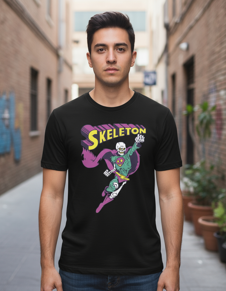 Remera: Skeleton Memoestampados