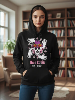 Canguro Nico Robin Flag One Piece Memoestampados