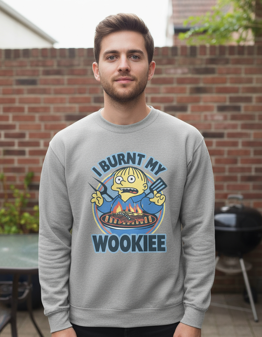 Buzo I Burnt My Wookie Ralph Memoestampados - Imagen 3