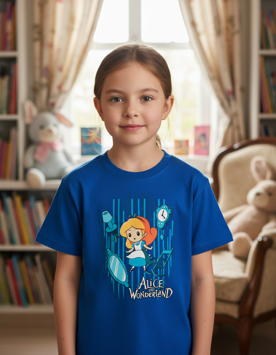 Remera: Alice In Wonderland 02 Memoestampados - Imagen 7