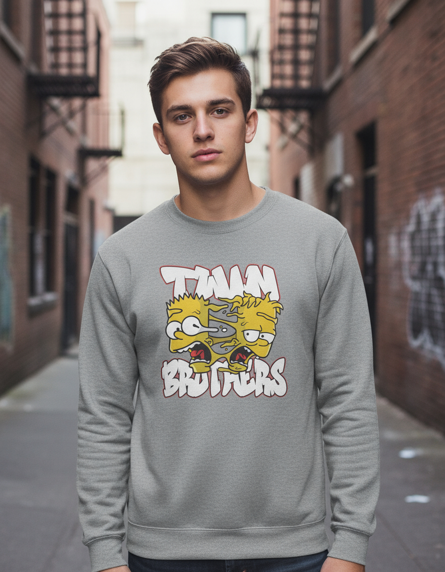 Buzo Bart Twin Brothers Memoestampados - Imagen 7