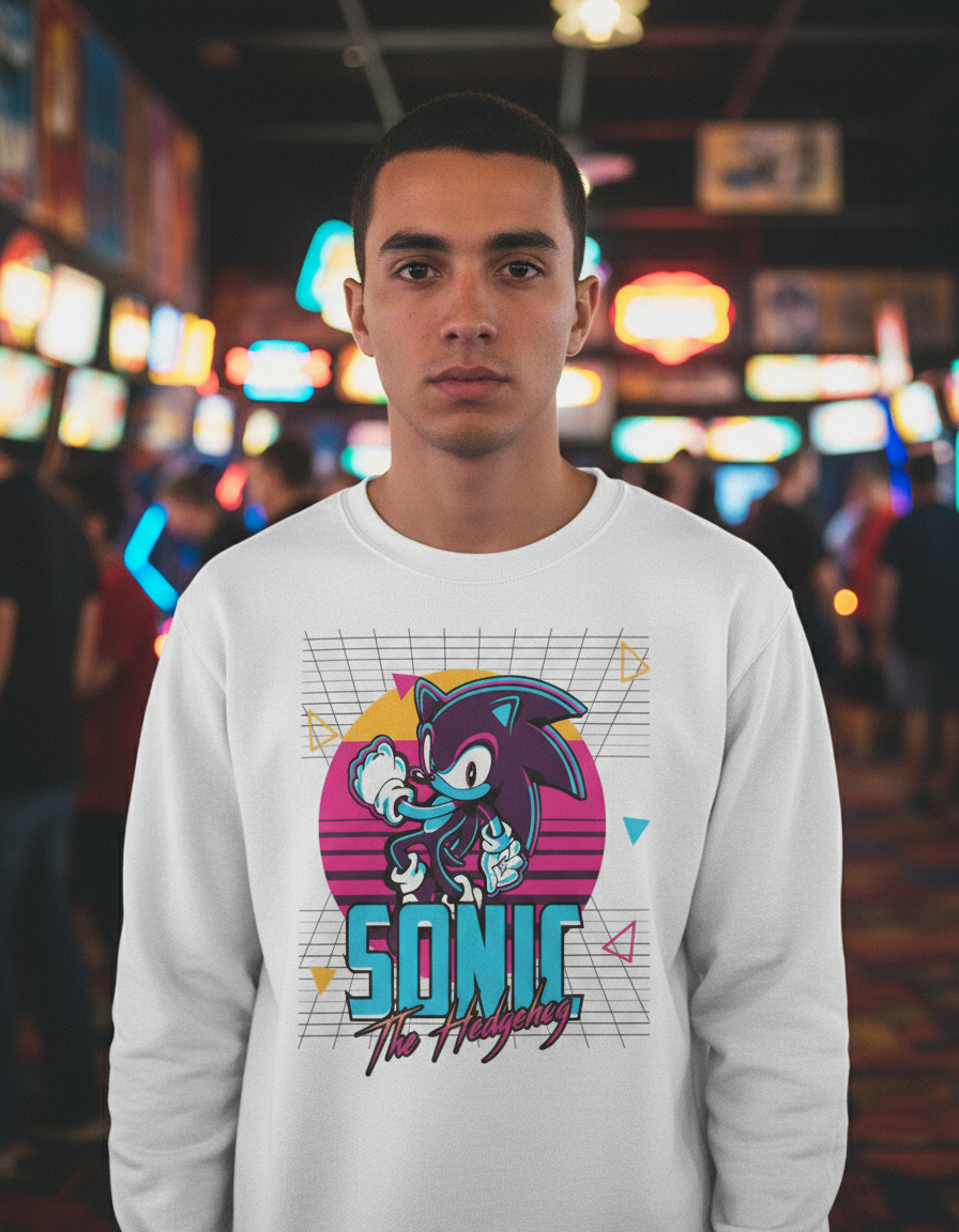 Buzo Sonic Neon Memoestampados - Imagen 10