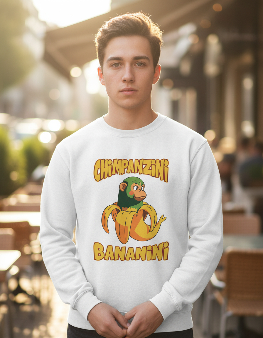 Buzo Chimpanzini Bananini Memoestampados