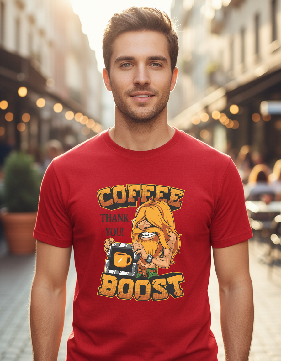 Remera: Coffee Boost Memoestampados - Imagen 16