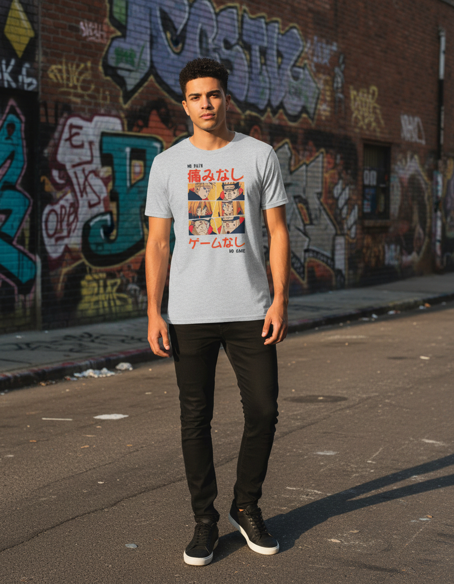 Remera: Naruto No Pain No Game Memoestampados - Imagen 26