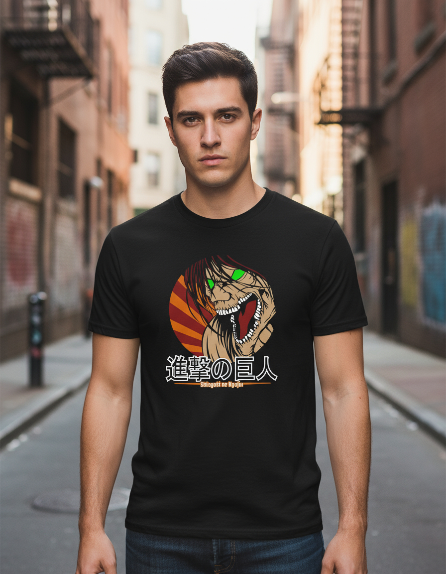 Remera: Shingeki No Kyojin 02 Memoestampados