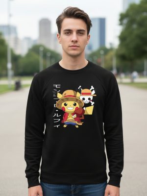 Buzo: Luffy Picachu Memoestampados