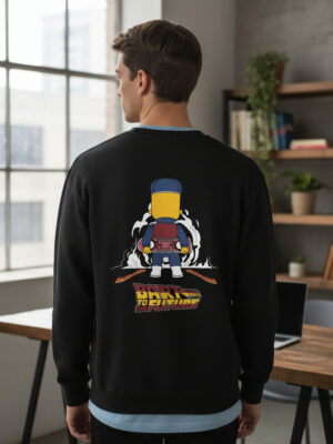 Buzo Bart To The Future Memoestampados