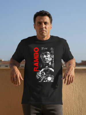 Remera: Rambo Memoestampados