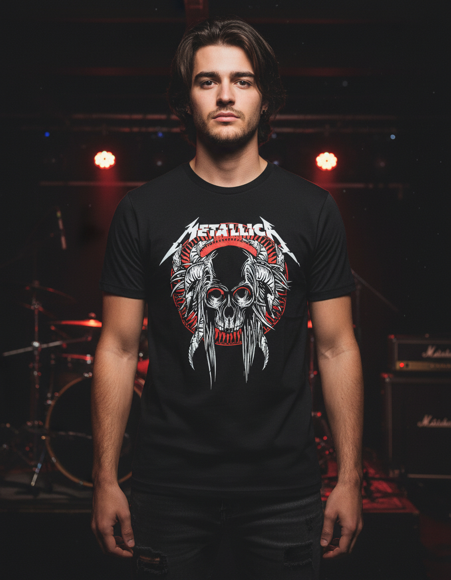 Remera: Metallica 08 Memoestampados