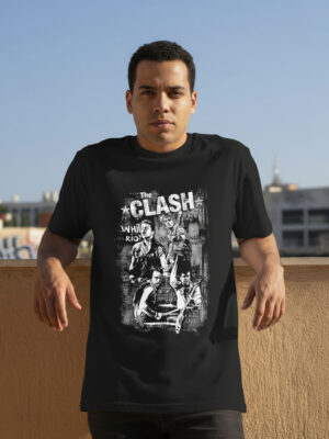 Remera: The Clash Memoestampados