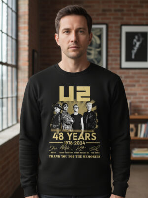 Buzo U2 48 Years Memoestampados