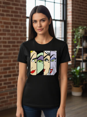 Remera: Villanas Disney Memoestampados
