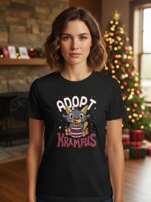 Remera: Adopt A Krampus Memoestampados