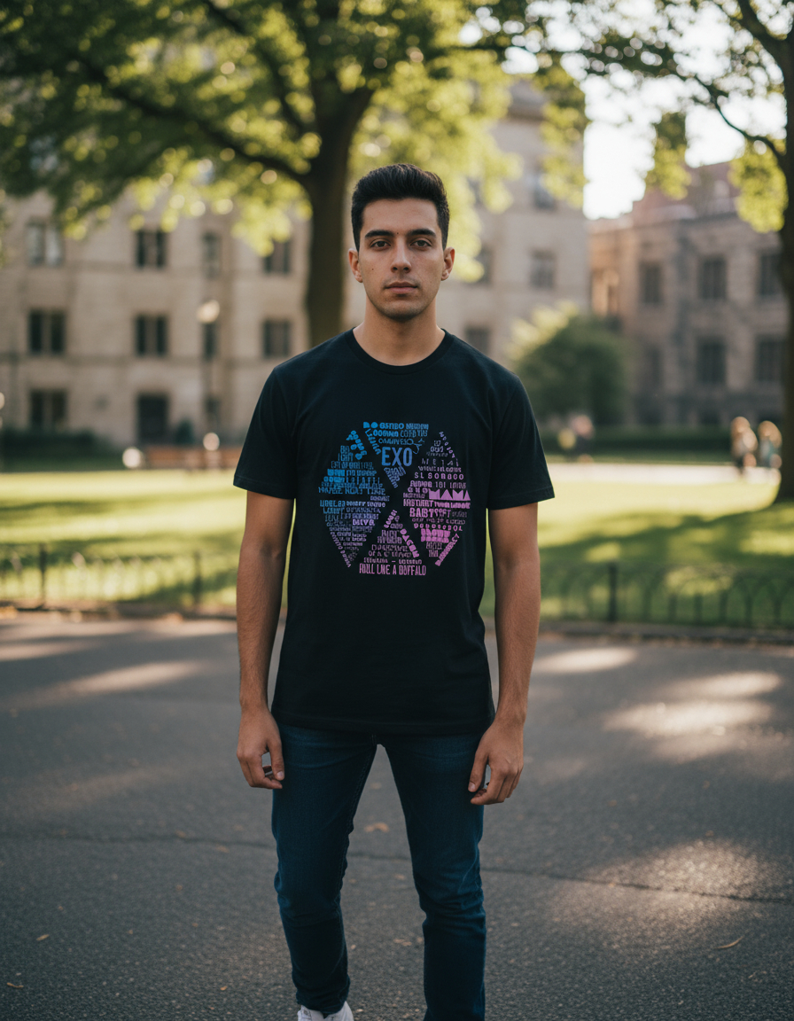 Remera: Exo Nombres Memoestampados