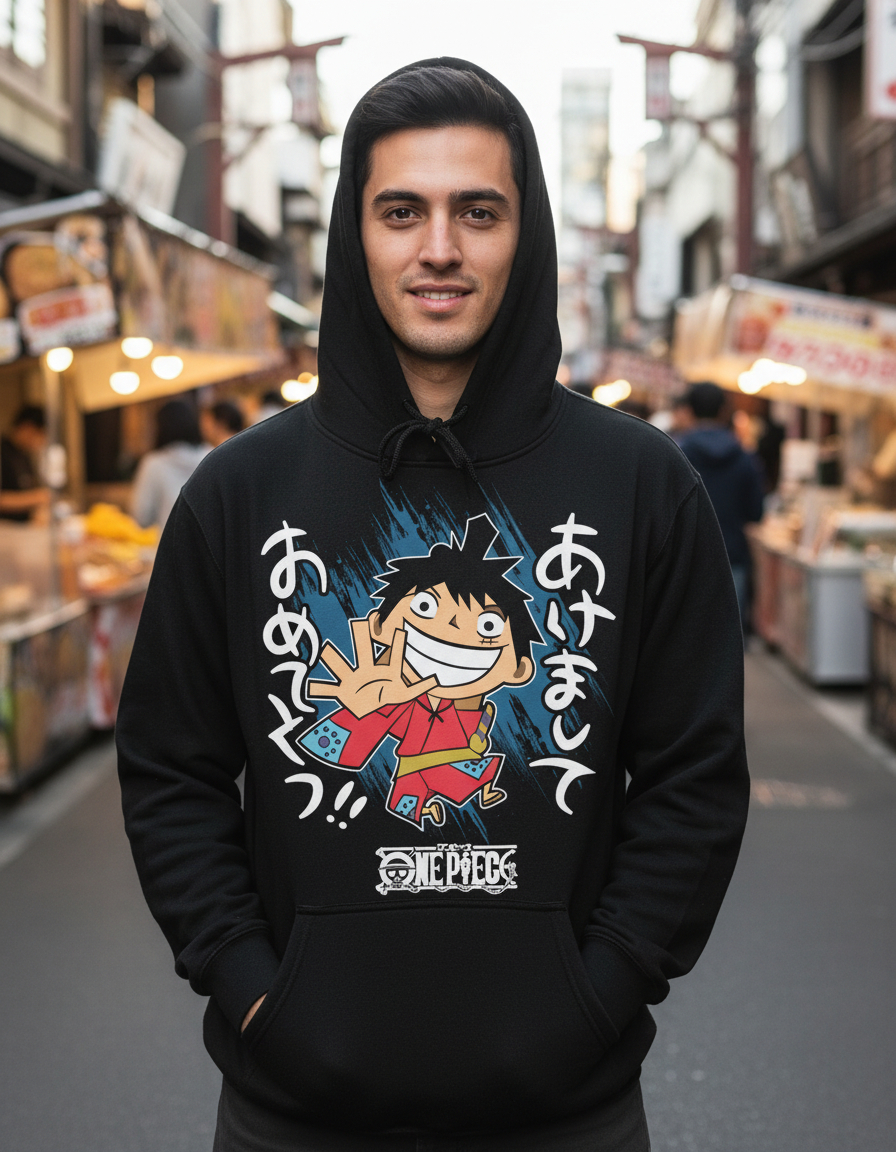 Canguro Luffy Chibi Memoestampados