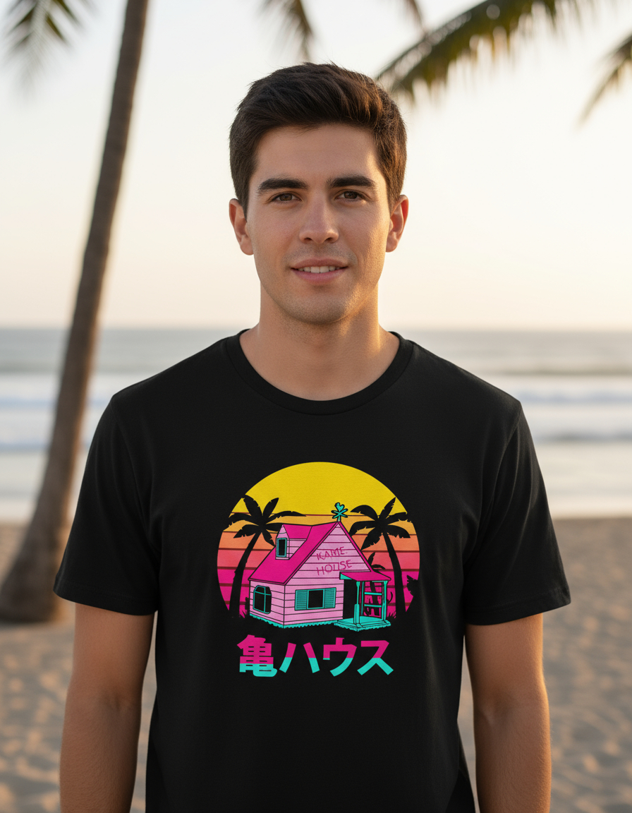 Remera: Kame House Memoestampados