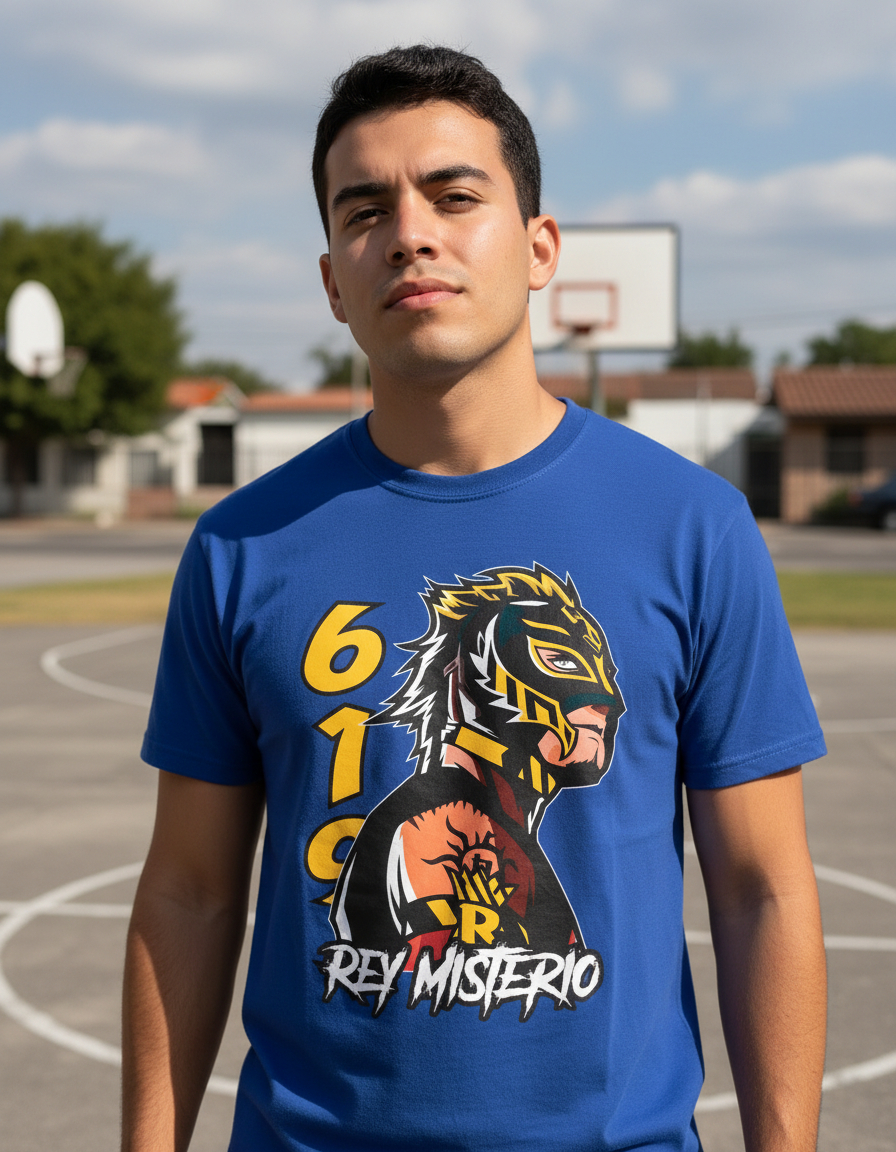 Remera: Rey Misterio Memoestampados - Imagen 9