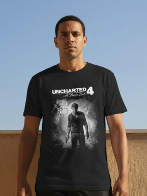 Remera Uncharted, Estampadas, Personalizadas Memoestampados!