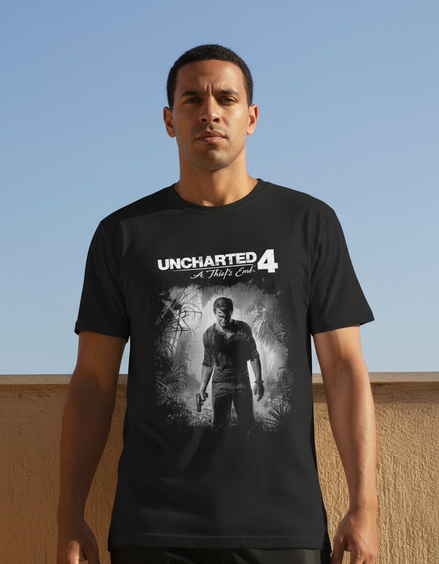 Remera Uncharted, Estampadas, Personalizadas Memoestampados!