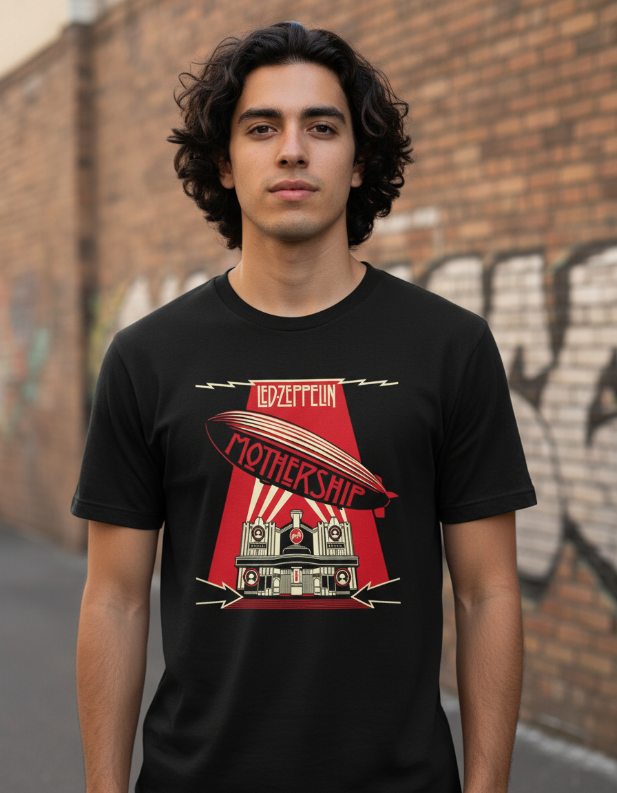 Remera: Led Zeppelin Mothership Memoestampados