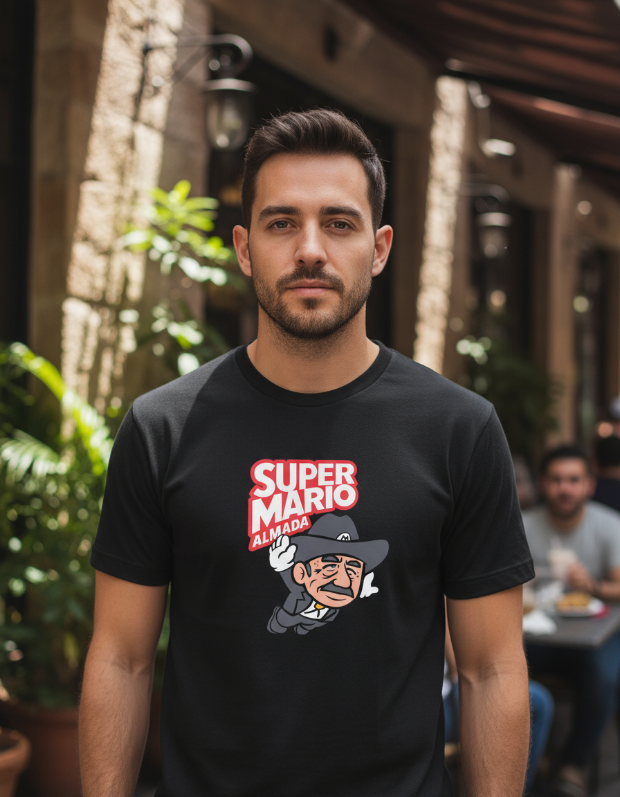 Remera: Super Mario Almada Memoestampados