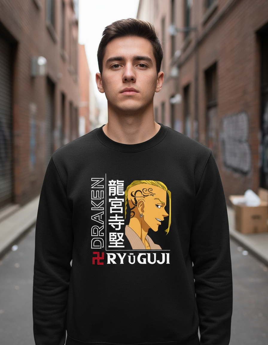 Buzo Draken Ryuguji Tokio Revenge Anime Memoestampados