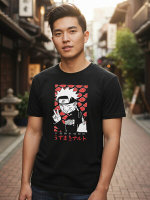 Remera: Naruto Peace Memoestampados