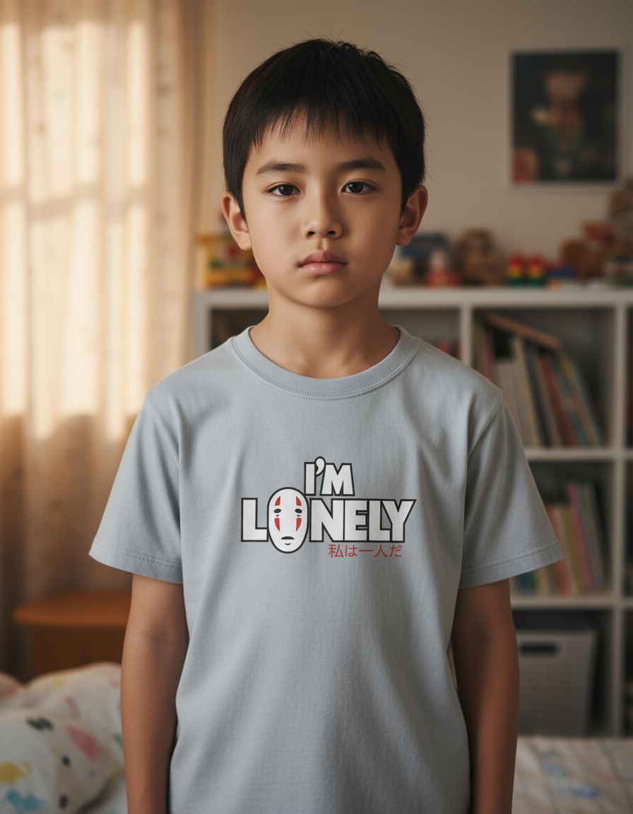 Remera: I_m Lonely No Face Memoestampados - Imagen 21